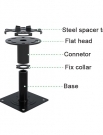 Steel pedestal